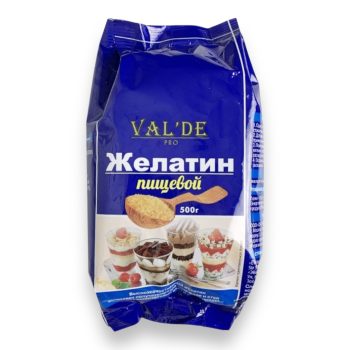 Желатин гранулированный "Valde", 180 блюм, 500гр