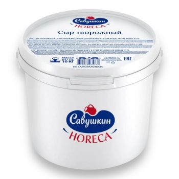 Сыр творожный “Савушкин” 65% 10.5 кг