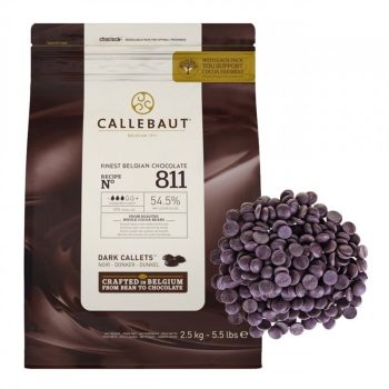 Шоколад "Callebaut" темный 54.5% 2.5 кг