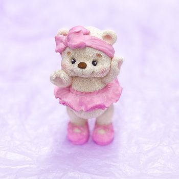 Шоколадная фигура "Мишка балерина"