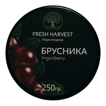 Пюре "Fresh Harvest" БРУСНИКА 250гр