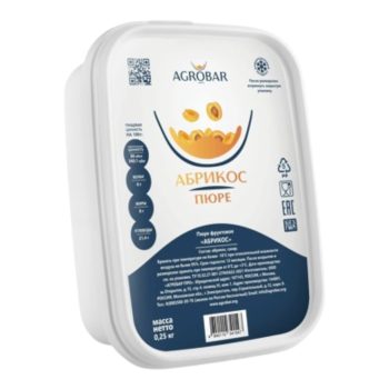 Пюре "Agrobar" АБРИКОС 250гр