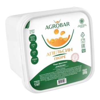 Пюре "Agrobar" АПЕЛЬСИН 1кг