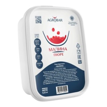 Пюре "Agrobar" МАЛИНА 250гр