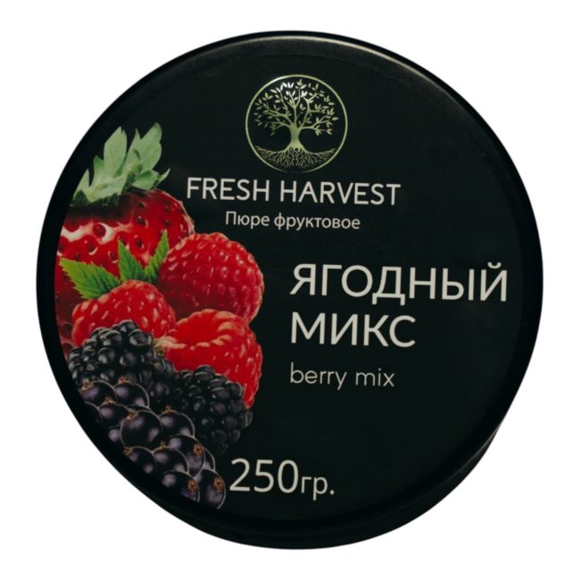 Пюре "Fresh Harvest" ЯГОДНЫЙ МИКС 1кг