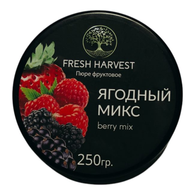 Пюре "Fresh Harvest" ЯГОДНЫЙ МИКС 250г