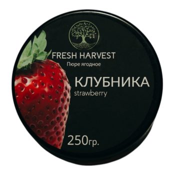 Пюре "Fresh Harvest" КЛУБНИКА 250гр