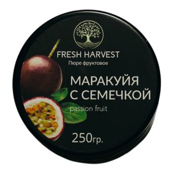 Пюре "Fresh Harvest" МАРАКУЙЯ С СЕМЕЧКОЙ 250гр