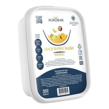 Пюре "Agrobar" ТРОПИЧЕСКИЙ МИКС 250гр
