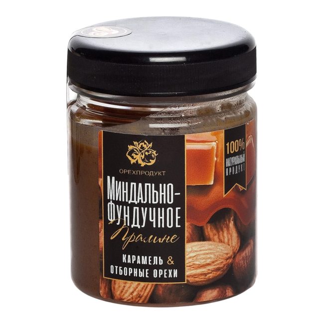 Пралине миндально-фундучное "Орехпродукт" 200гр