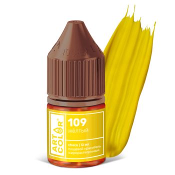 Краситель "Art Color choco" ЖЕЛТЫЙ 12мл