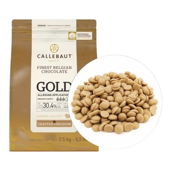 Шоколад "Callebaut" белый с карамелью 100г