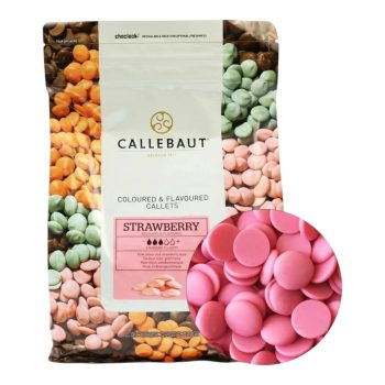 Шоколад "Callebaut" клубника 250гр