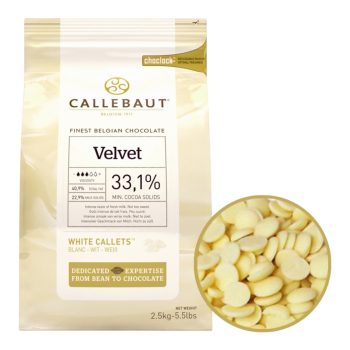 Шоколад "Callebaut" Velvet белый 33.1% 250гр