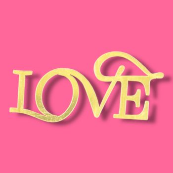 Топпер боковой  «Love» №4