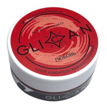 Краситель жирорастворимый "GLICAN" Любовь 10гр