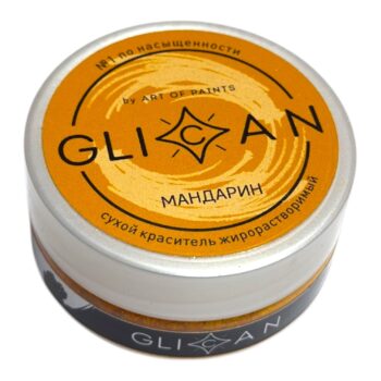 Краситель жирорастворимый "GLICAN" Мандарин 10гр
