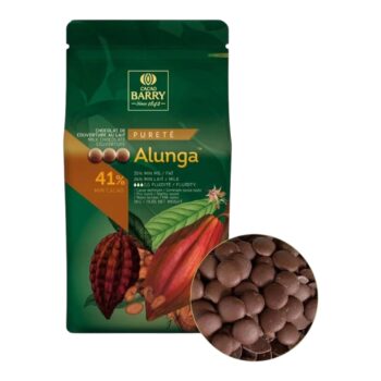 Шоколад молочный "Cacao Barry" ALUNGA 41%,1кг