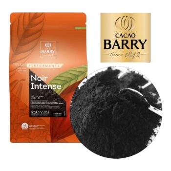 Какао-порошок черный "NOIR INTENSE", Cacao Barry алкализованный 10-12%, 100гр